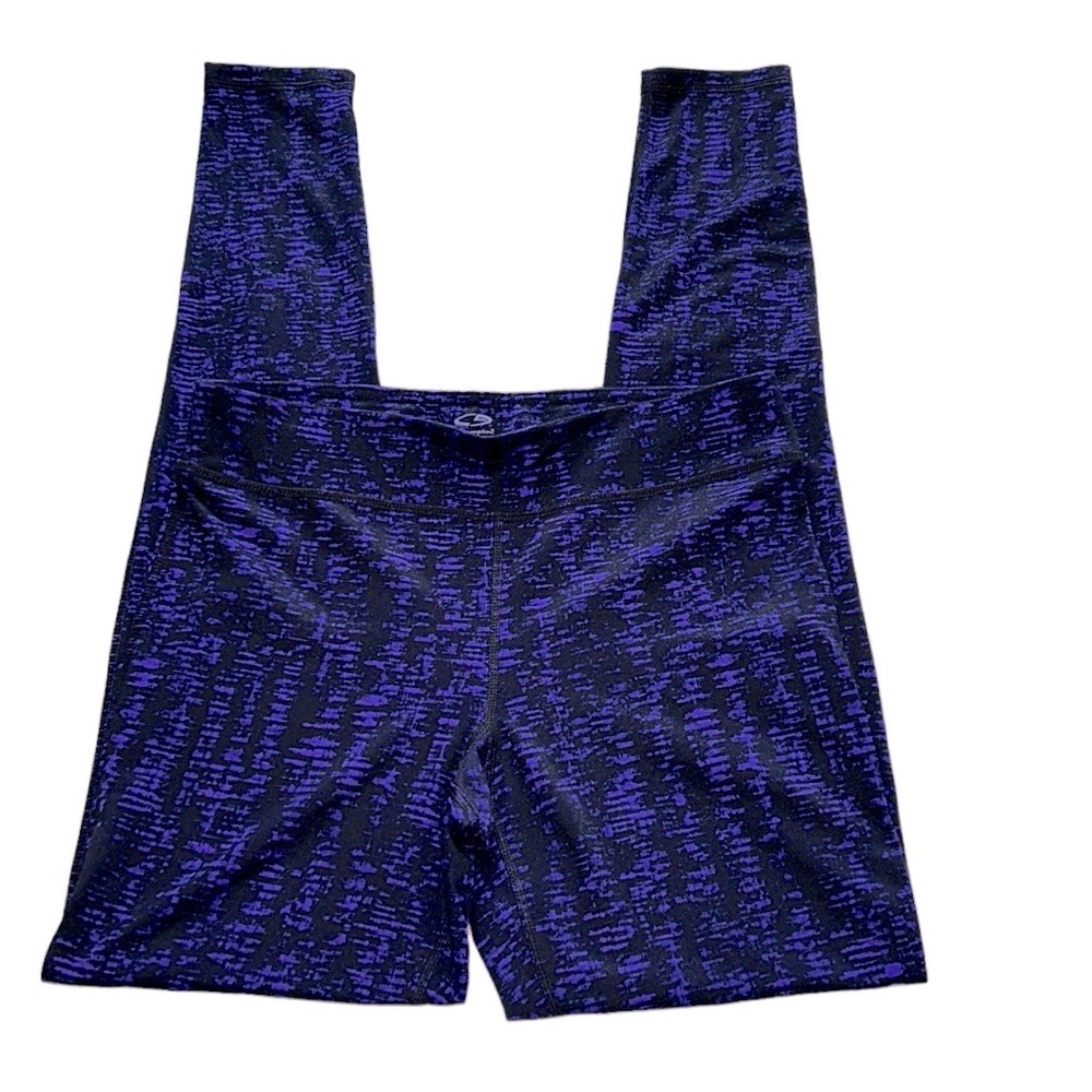 Champion | Duo Dry Performance Leggings Purple/Black S